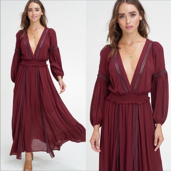 🌸🌟Host Pick🌟🌸New!!! Bohemian Maxi Dress!!🌸 - Picture 1 of 3